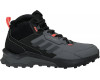 Adidas Terrex AX4 Mid Gore-Tex Черные с серым с мехом